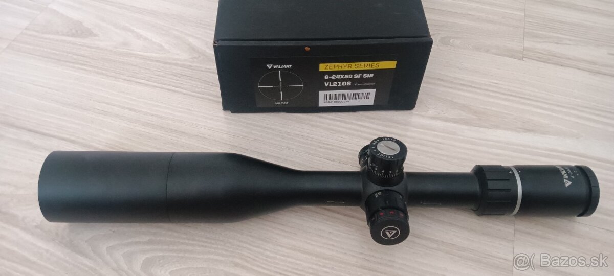 Predám puškohlad VALIANT ZEPHYR 6x24x50