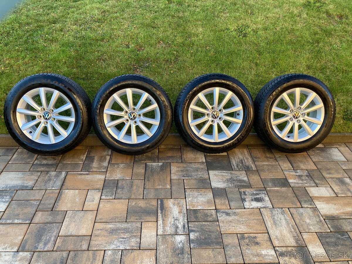 Zimná sada org VW MERANO 5x112 6,5J ET42 215/60 R16
