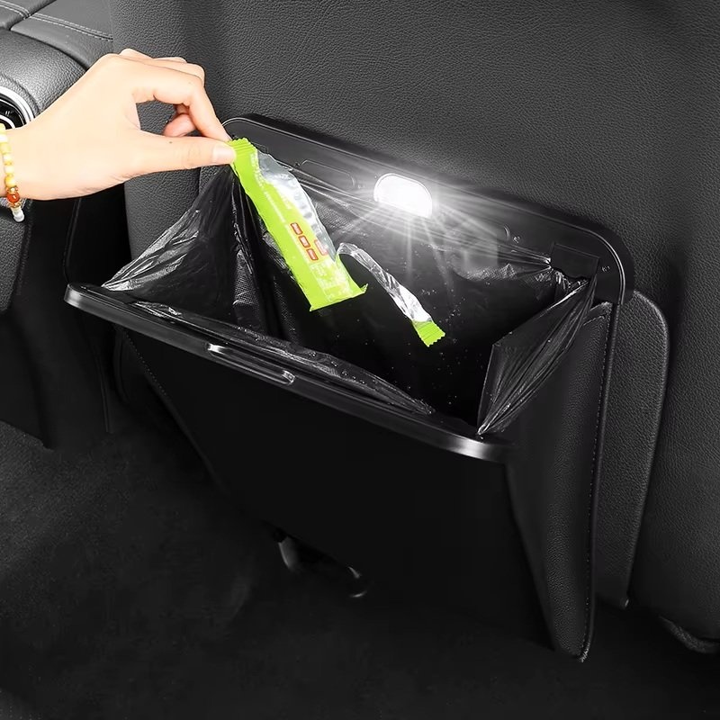Odpadkový koš do auta s LED osvětlením + sáčky
