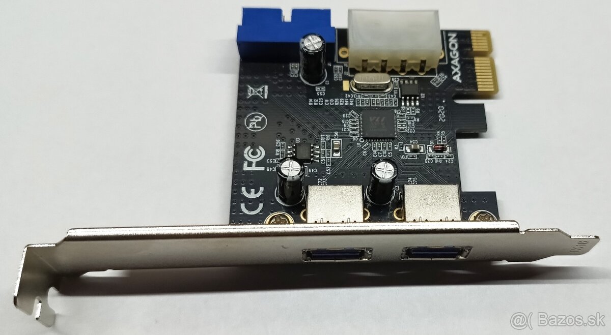 Redukcia Axagon PCEU-232RS pcie usb