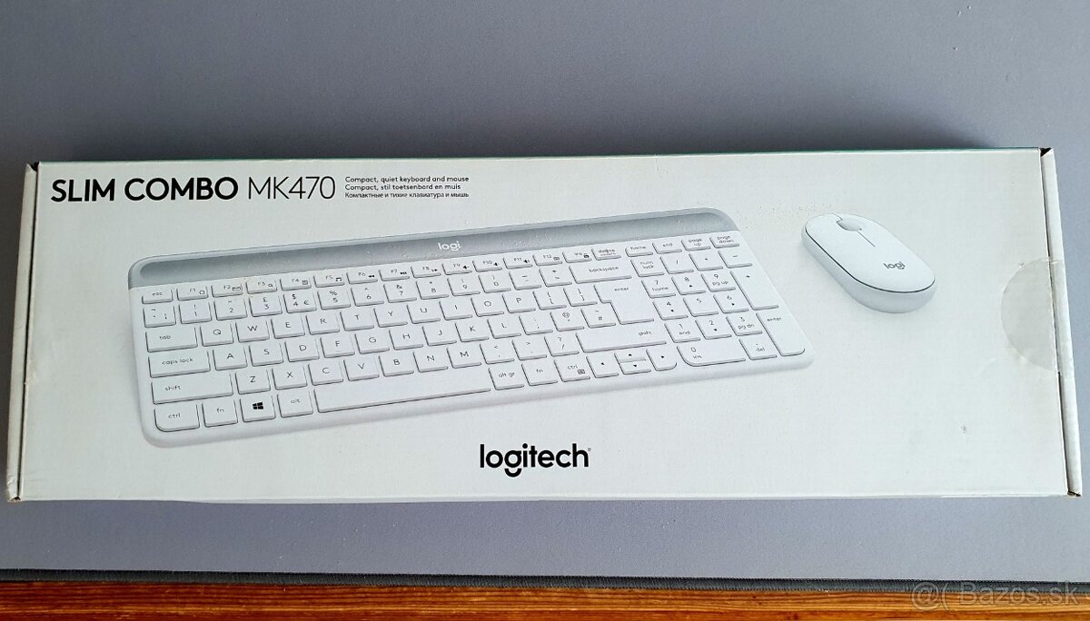 Logitech Slim Combo MK470 nová