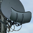 toroidná parabola, satelit, konvertor