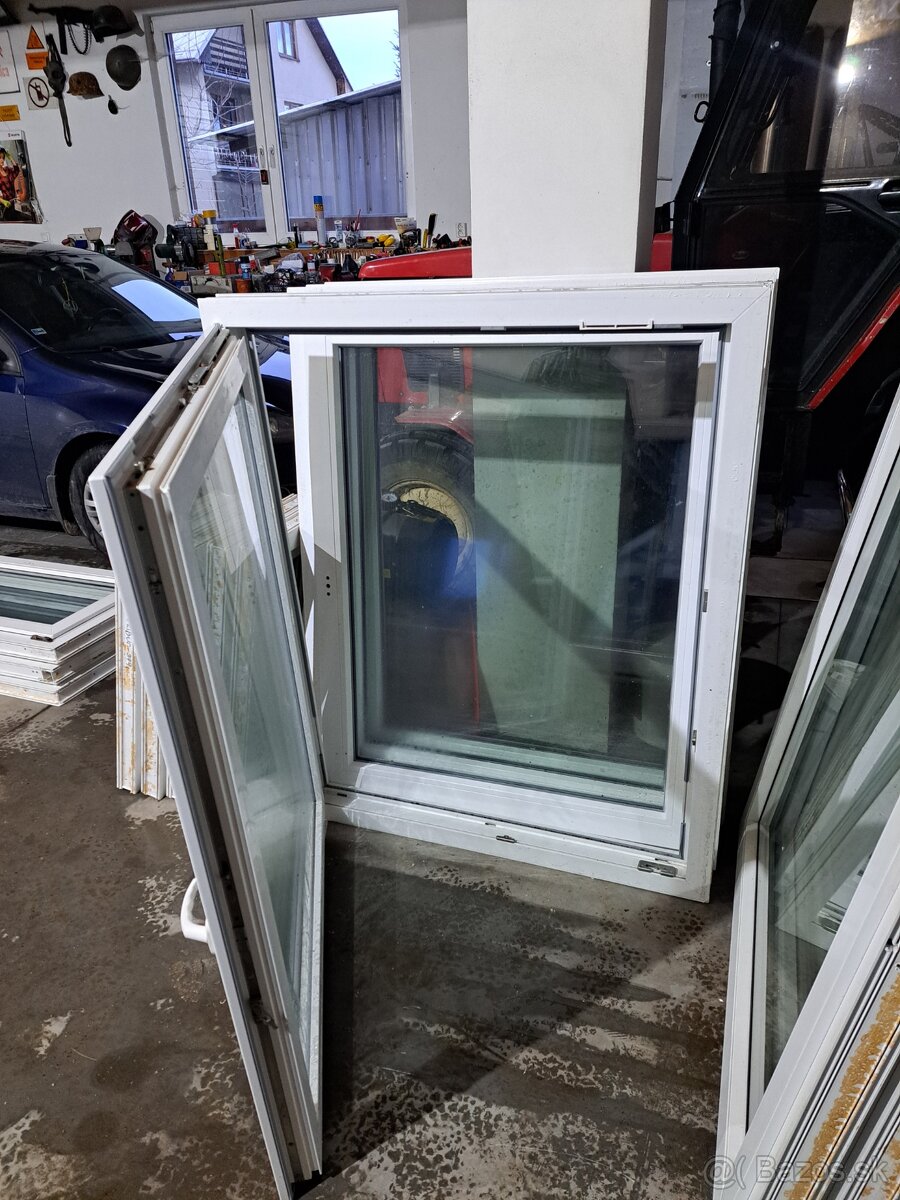 Jednokridlové používané plastové okná