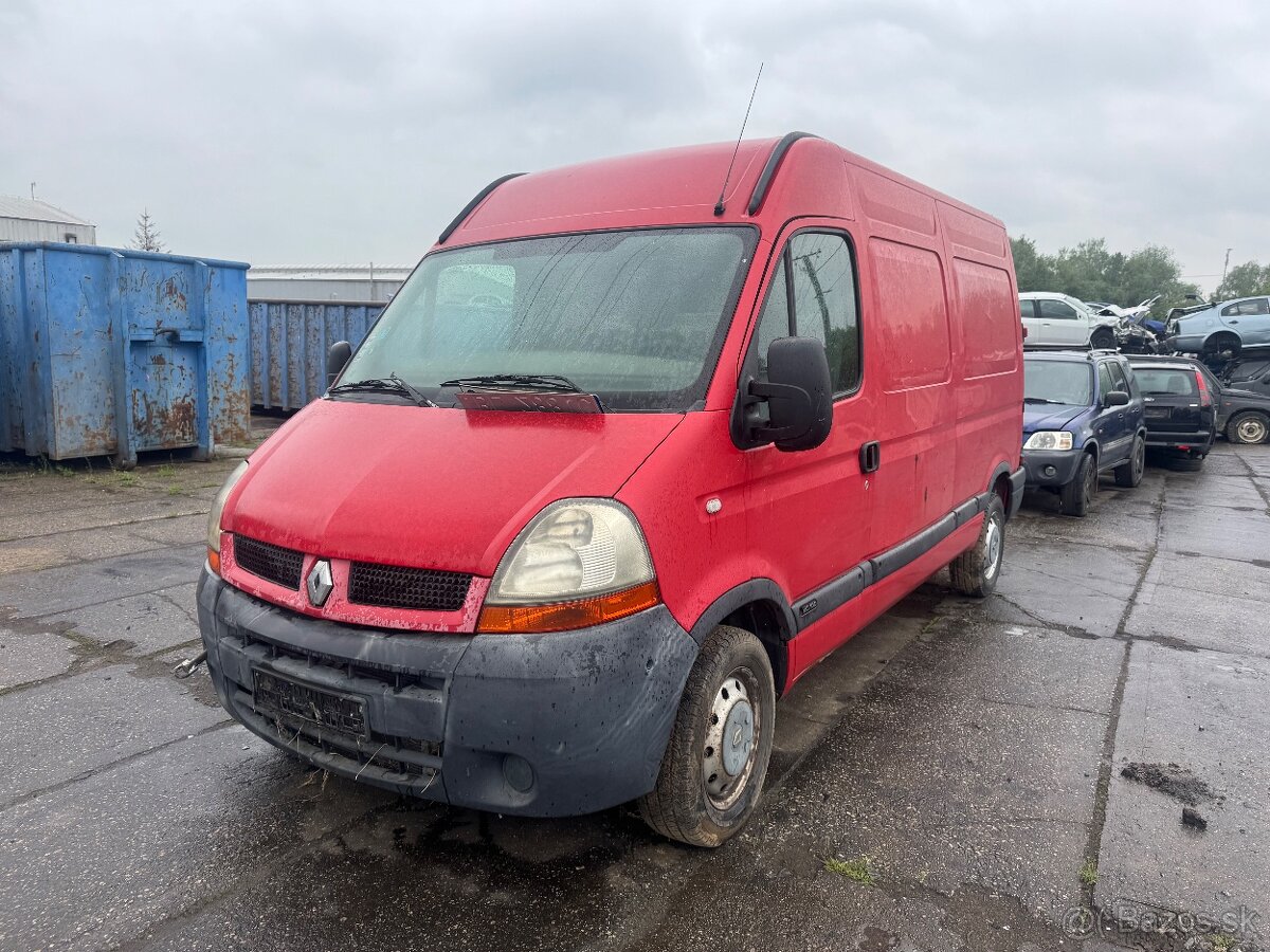 RENAULT MASTER 2006 na náhradné diely ND