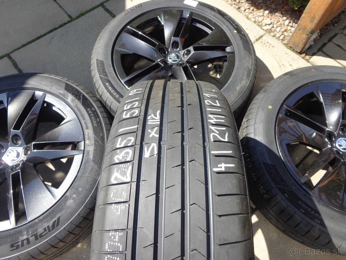 5x112 r19 Skoda Elroq / Enyaq orig.letna sada kolies