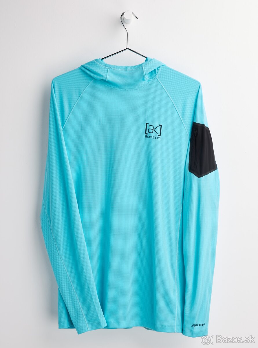 Burton [ak] System Hoodie | XL | POLARTEC technická mikina -
