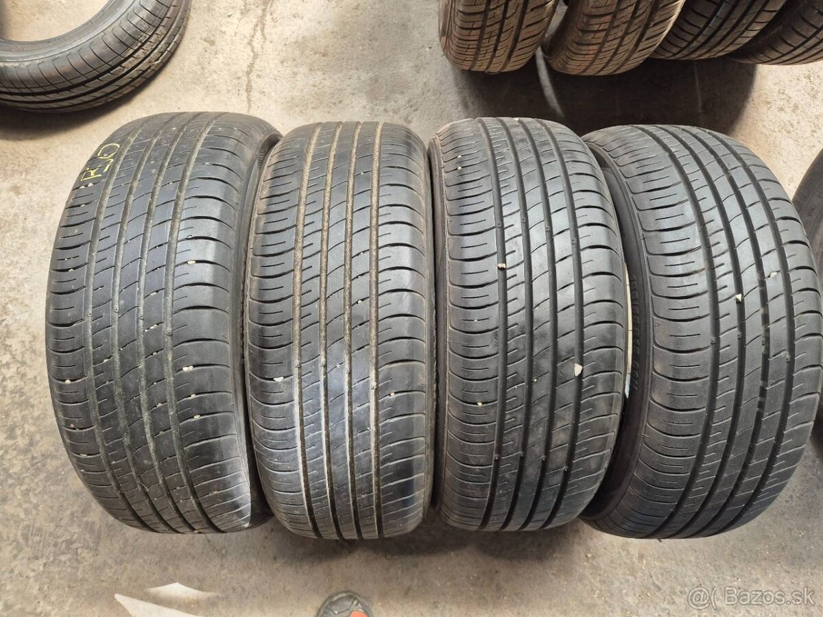 185/55 r15 letné 4 ks KUMHO dezén 8 -7,2 mm DOT2023