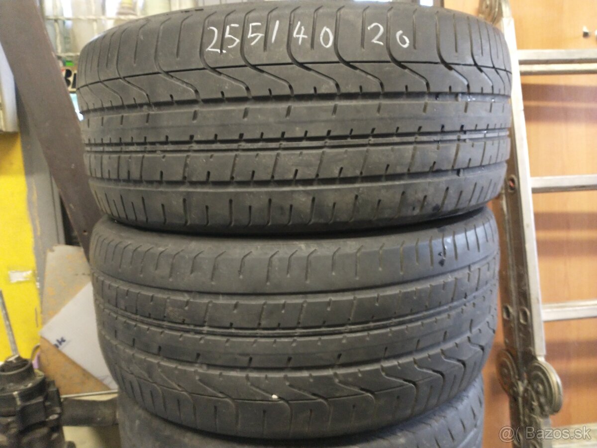 Predam 2ks letne pirelli 255/40 r20
