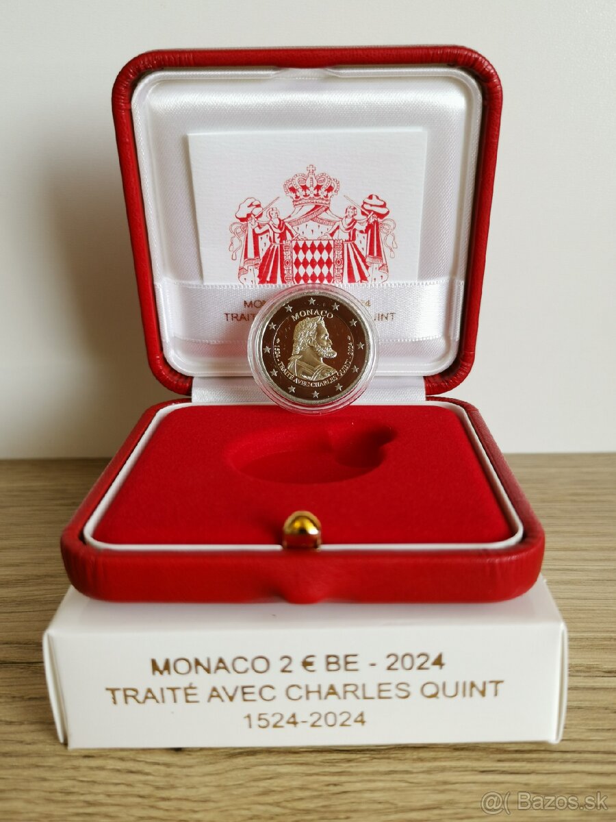 2€ mince MONACO PROOF 2019-2024