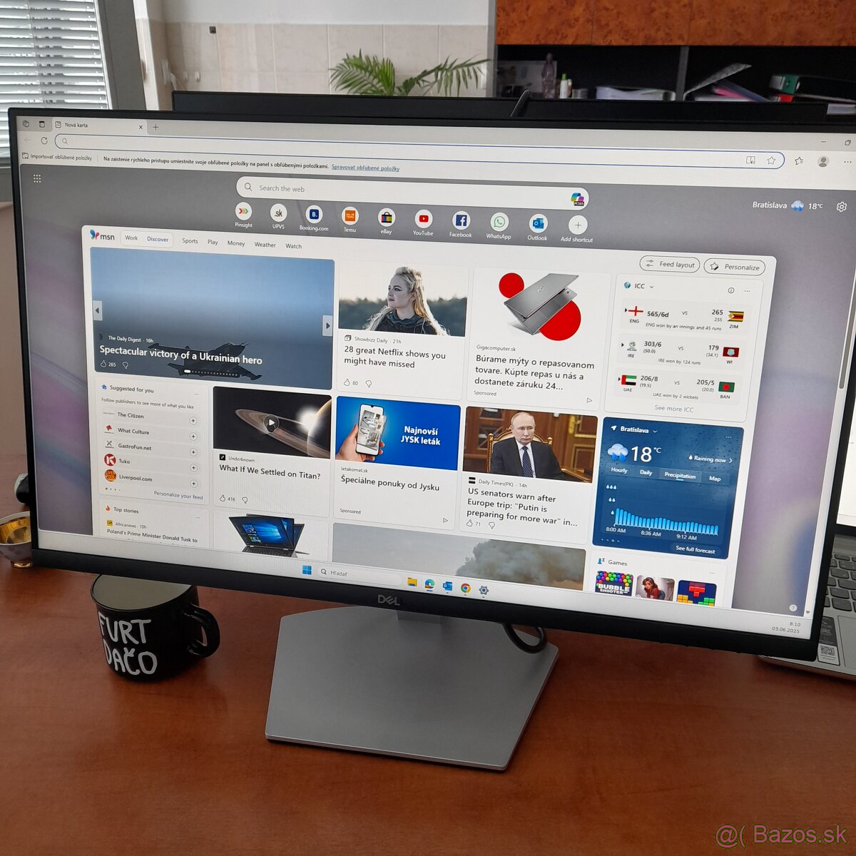 Dell 27 palcový _ model S2721HN rok 2023