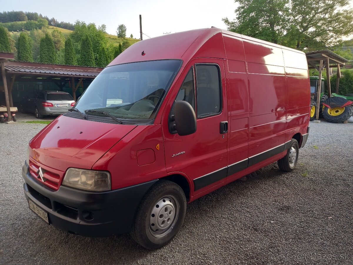 Citröen Jumper 2.2 HDI, 74kW, r.výroby 2004