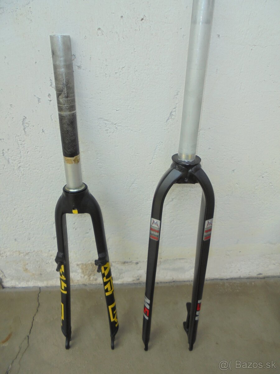 Pevne Vidlice MTB 29 er. + 26 er.na "V" Brzdy.
