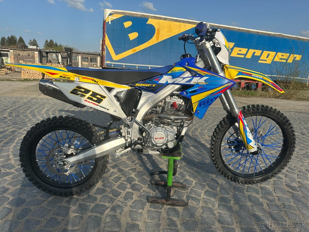 NOVE Enduro Mikilon MZK 250cm3 kolesá 21/18 + Štartér