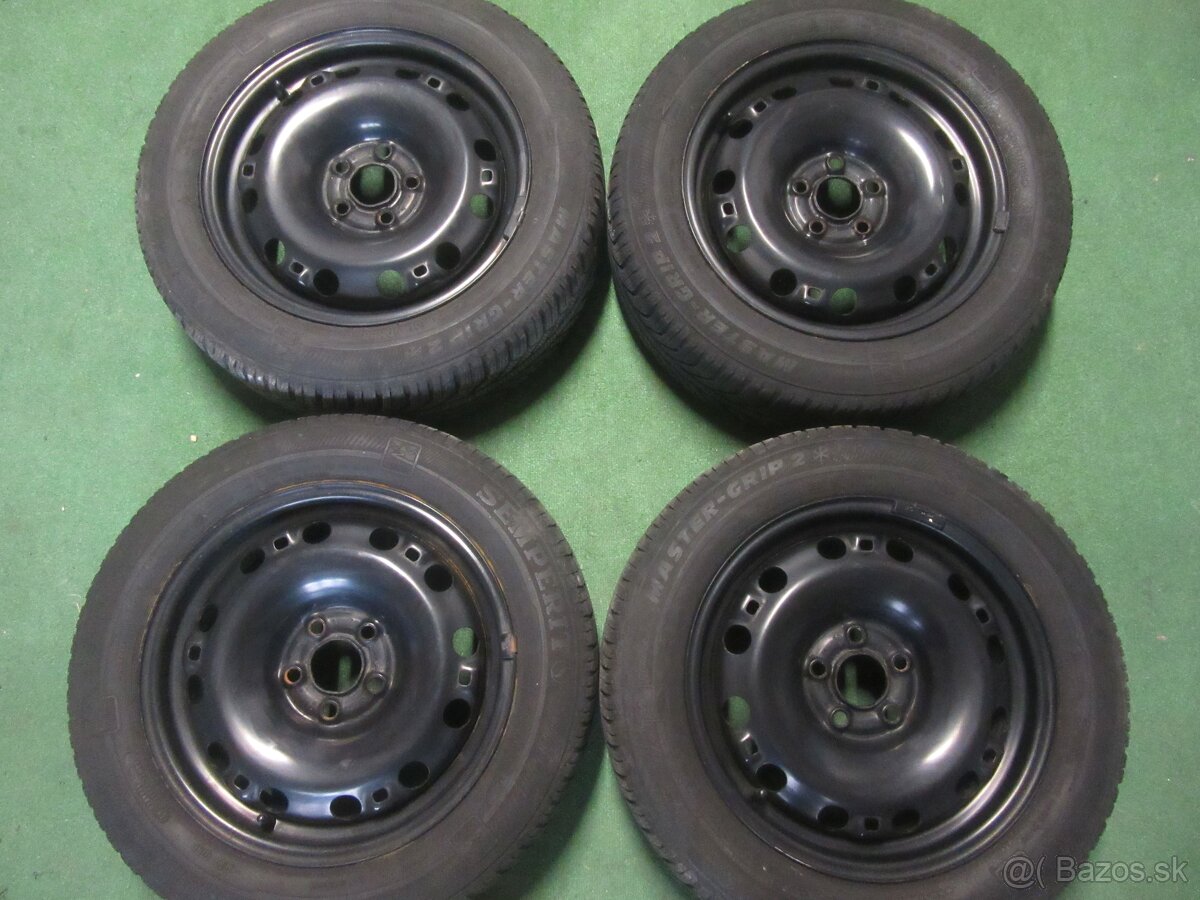 Kolesá zimné Fabia rozteč 5x100 185/60r15 semperit