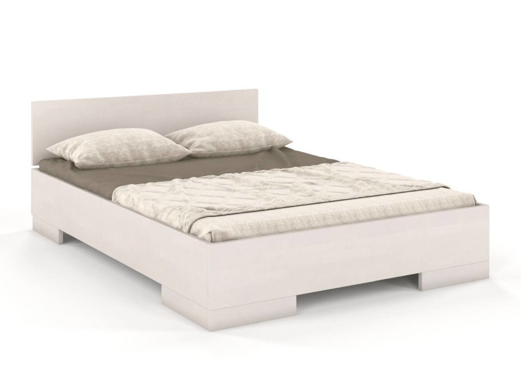 Drevená posteľ Spectrum Maxi buk - biela (200 x 90 cm)