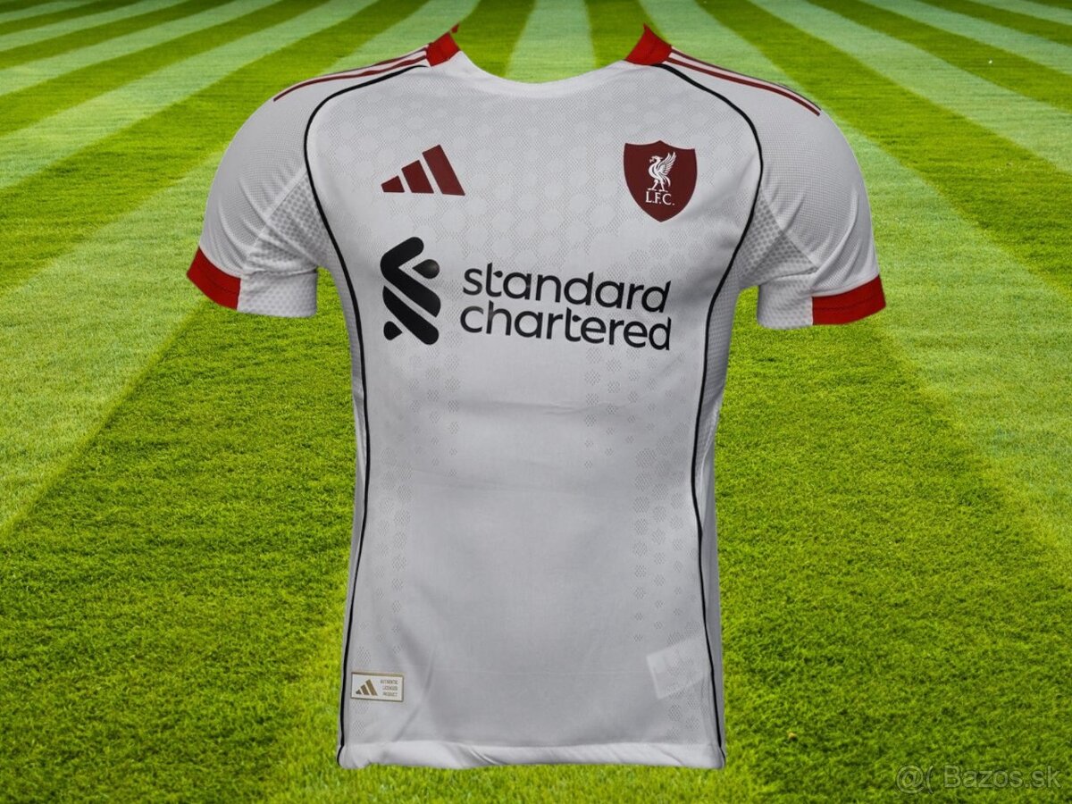futbalový dres Liverpol FC 25/26 white Authentic