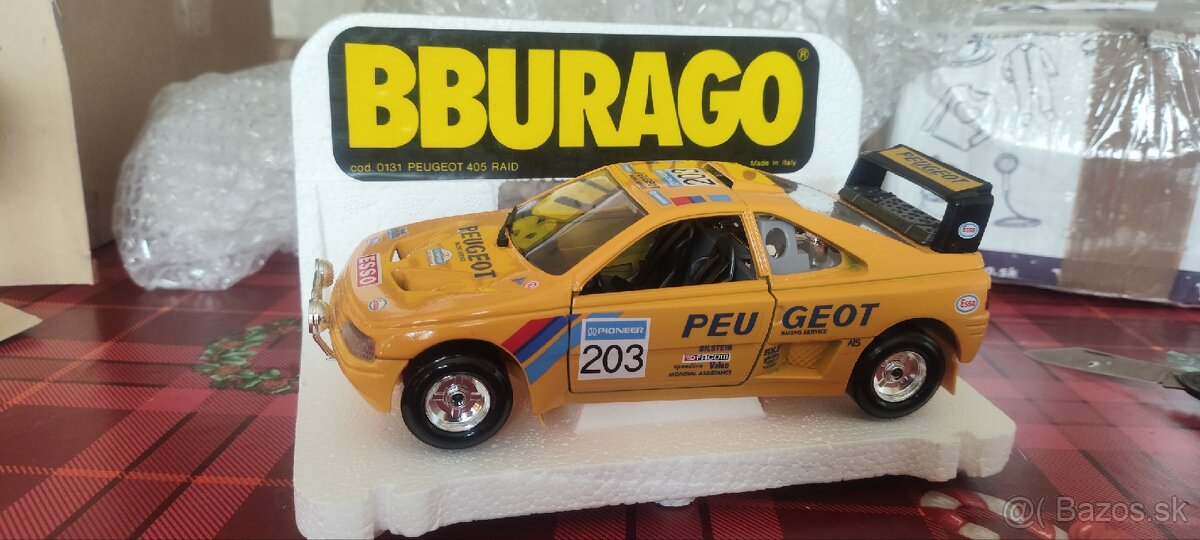 Bburago Peugeot 405 rally 1:24