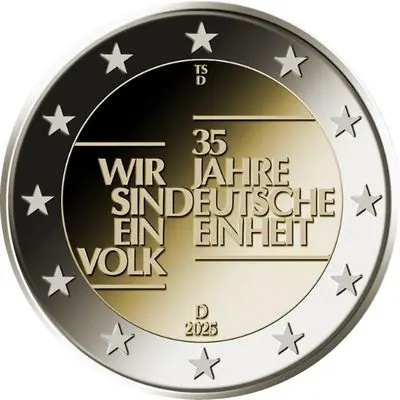 Euromince z roku 2025