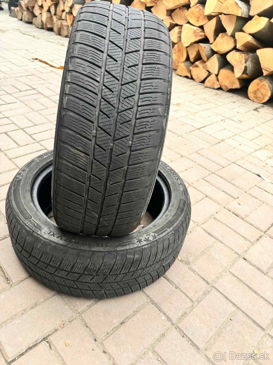 Predam 2ks pneumatiky 215/50r17 zimne