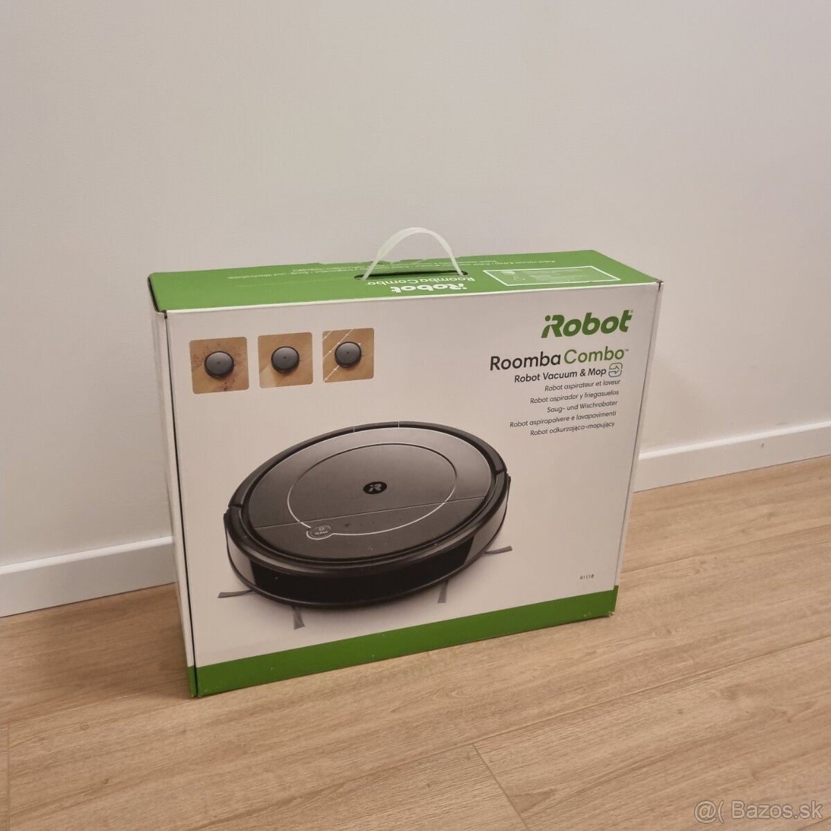 Predám vysávací a mopovací robot "iRobot Roomba Combo"