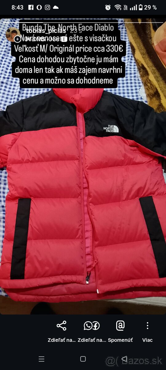North Face Bunda Nová