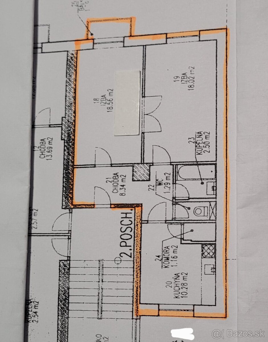 Predaj 2-izb.bytu s balkónom vo Zvolene-centrum