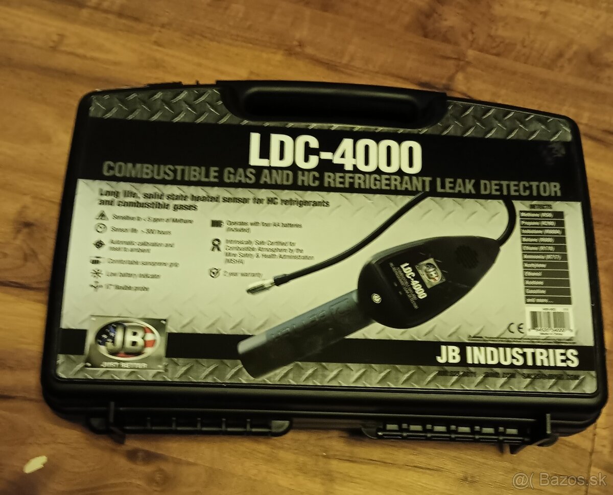 leak detector pre chladiace plyny