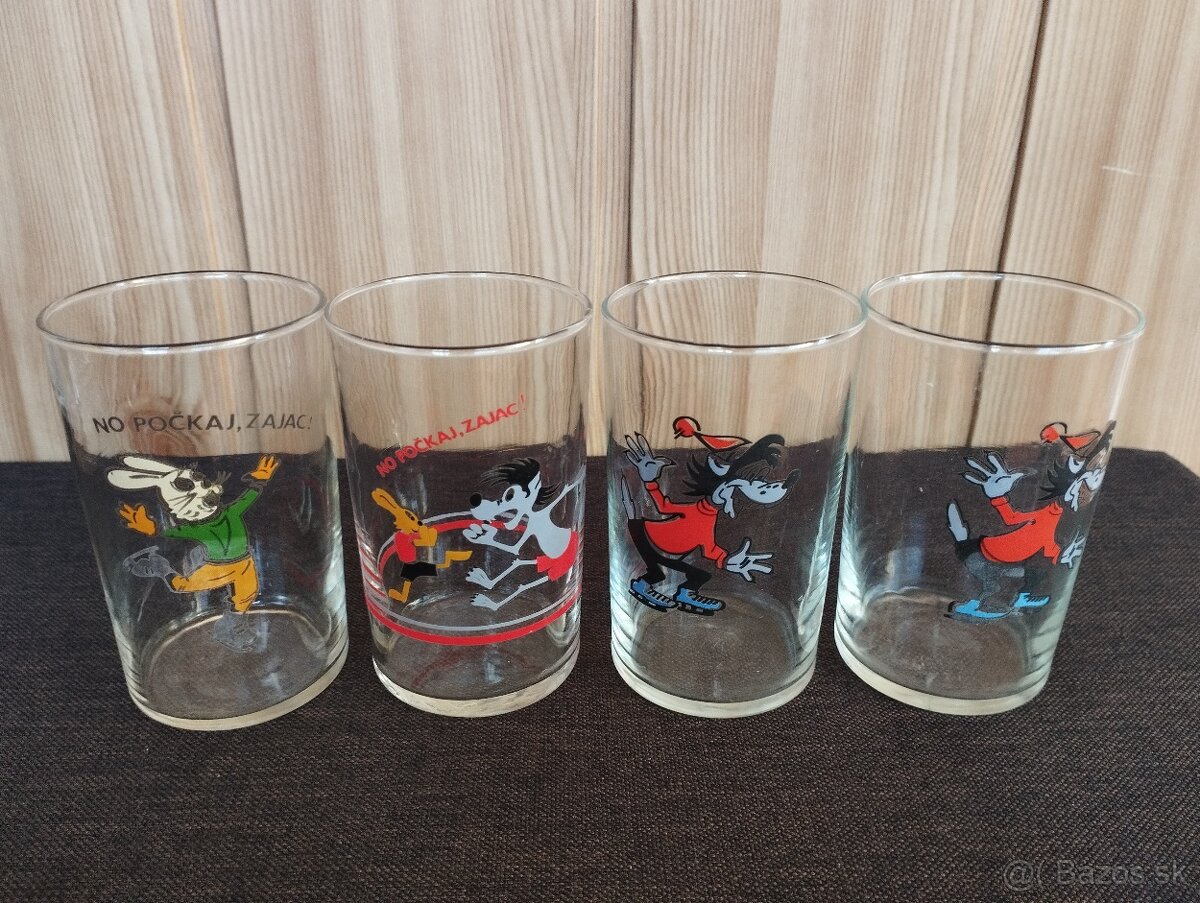 Poháre počkaj zajac