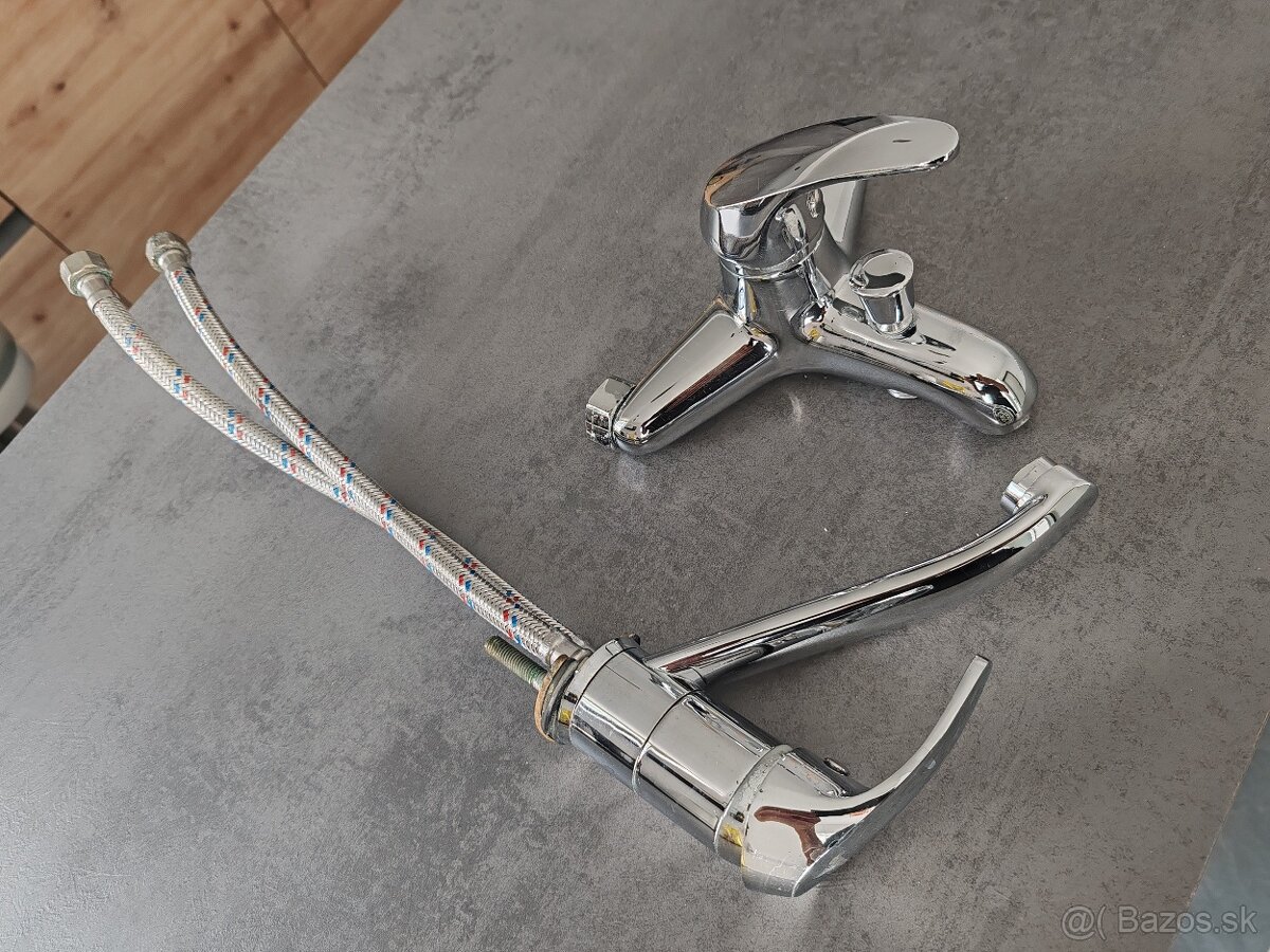 Vaňová a umývadlová batéria