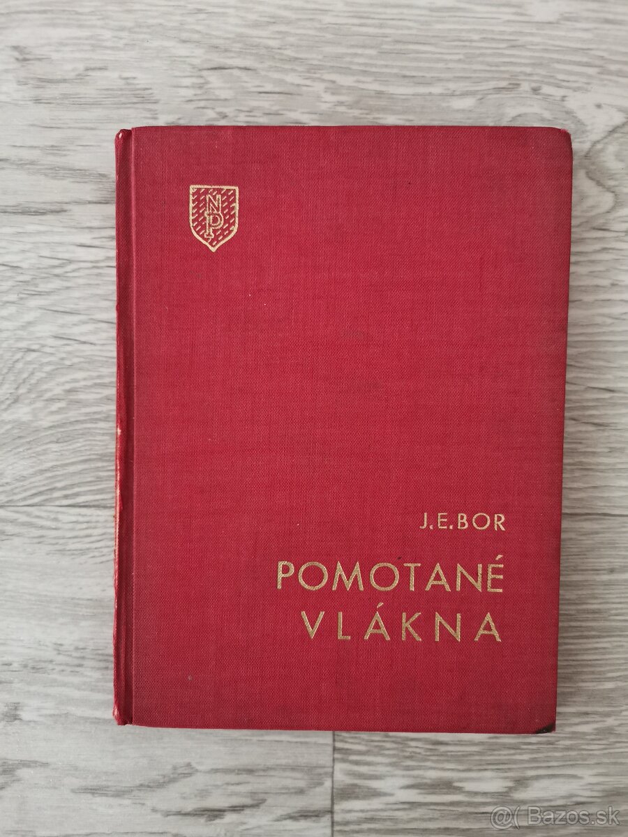 PREDÁM knihu Pomotané vlákna