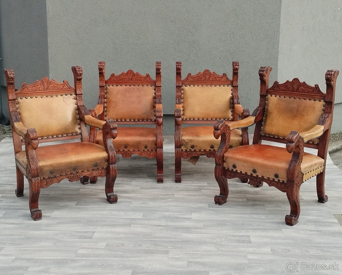 Set kresiel HENRICHA II – ( 4 ks ).