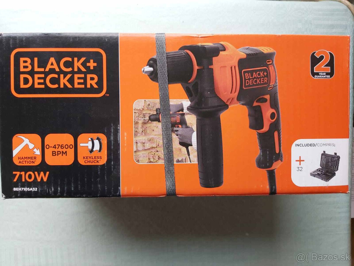 predam novu vrtacku Black&Decker BEH710SA32 710W
