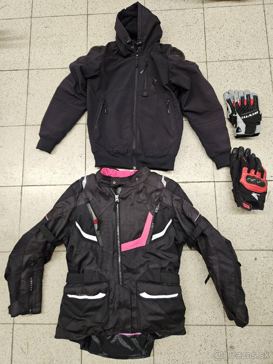 Moto bundy, rukavice, prilba