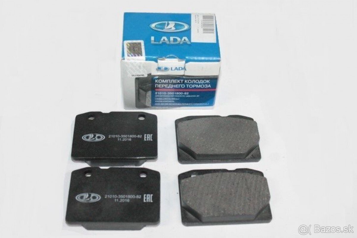 Brzdové doštičky predné Lada