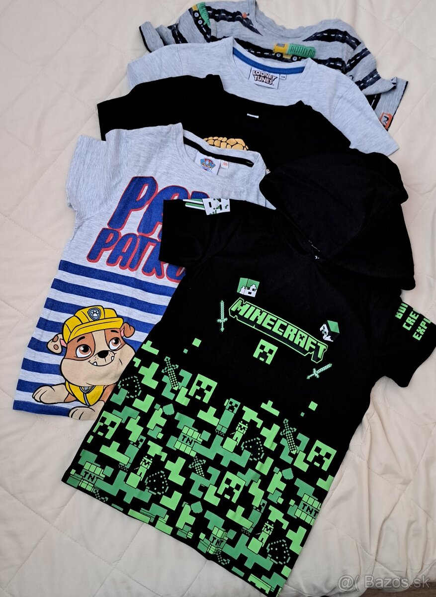 Balík oblečenia pre chlapca 128- 134