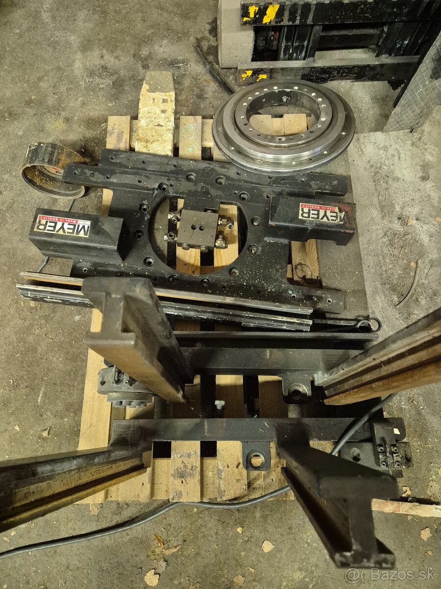 Otočné prídavné zariadenie na vzv