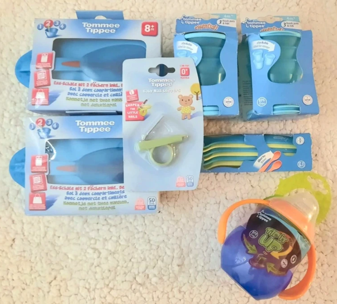 Detská súprava Tommee Tippee 7 kusov - modrá