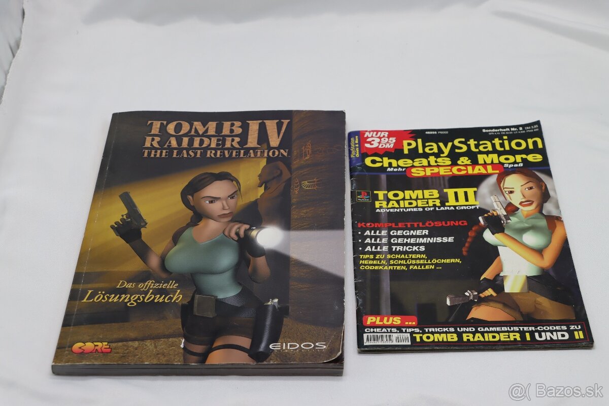 Tomb Raider IV návod + PS1 Cheats Special
