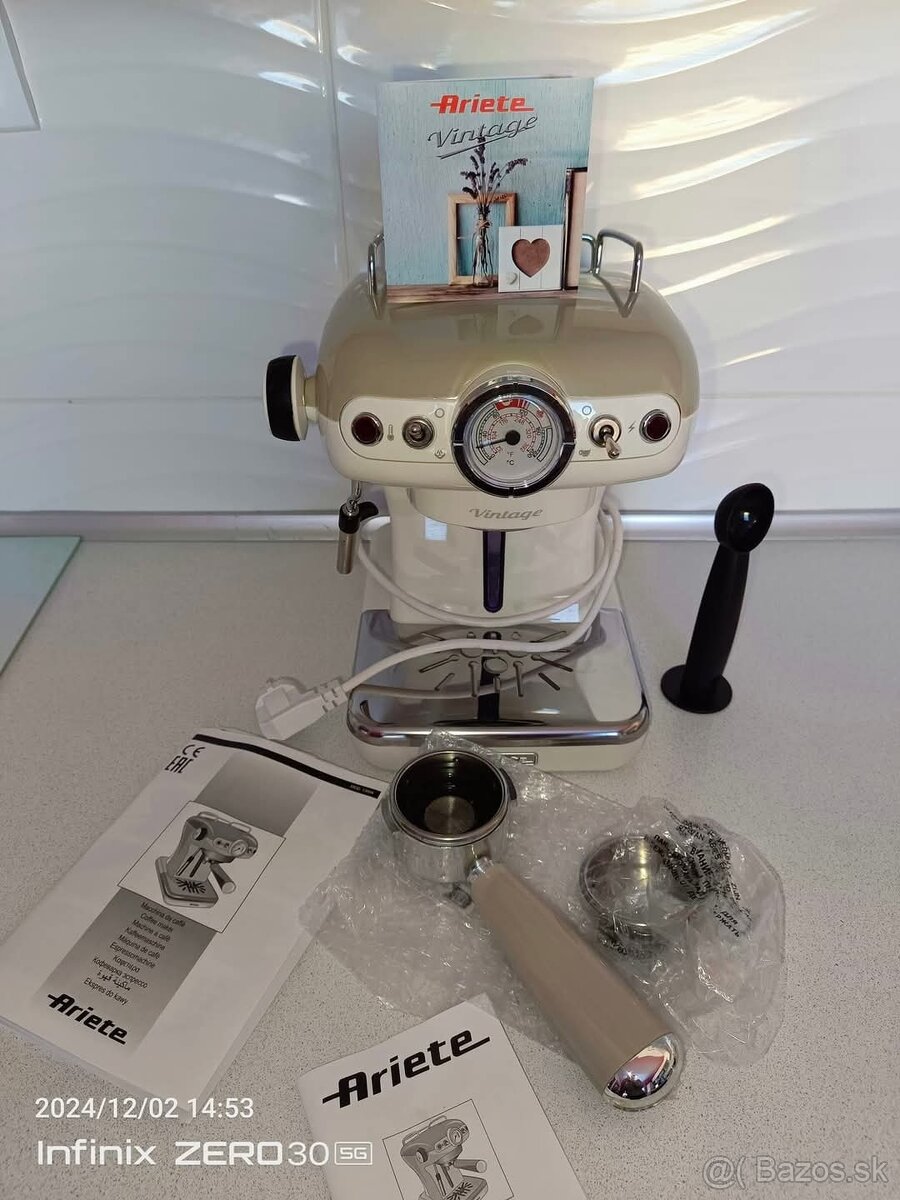 Ariete Vintage espresso kávovar