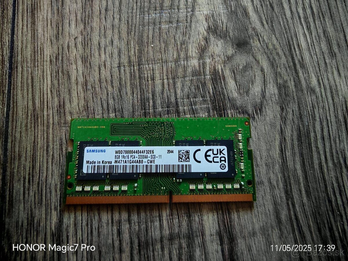 8GB DDR4 3200mhz Samsung