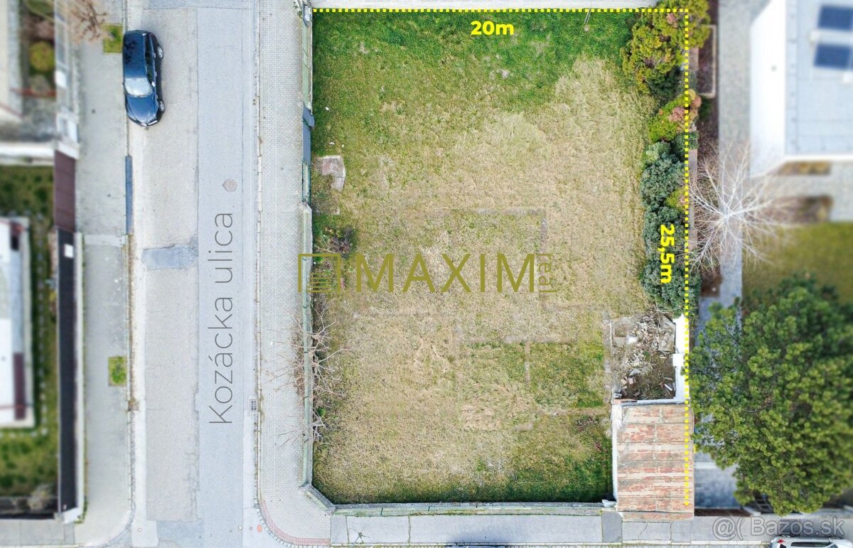 Na predaj stavebný pozemok, Kozácka, Trnava