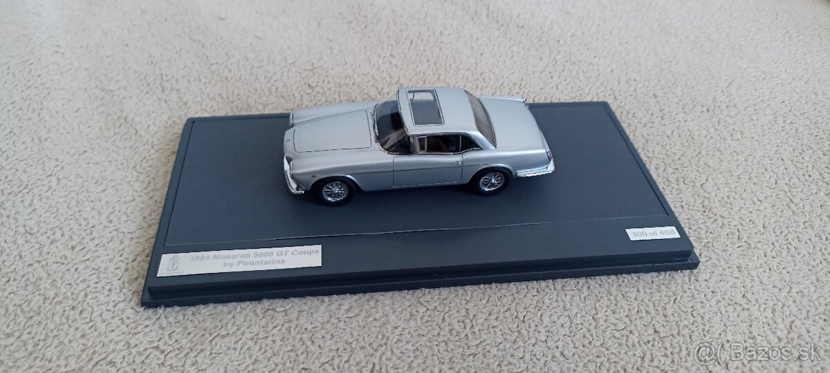 Predám model Maserati 5000 GT Pininfarina 1:43 Matrix