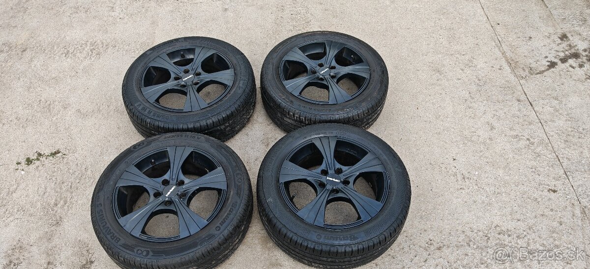 ALU 5x105 a letné Barum Bravuris 3 205/55 R16