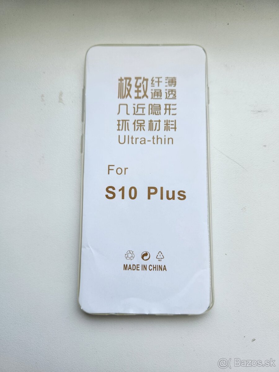 TPU transparentný obal pre Samsung S10+