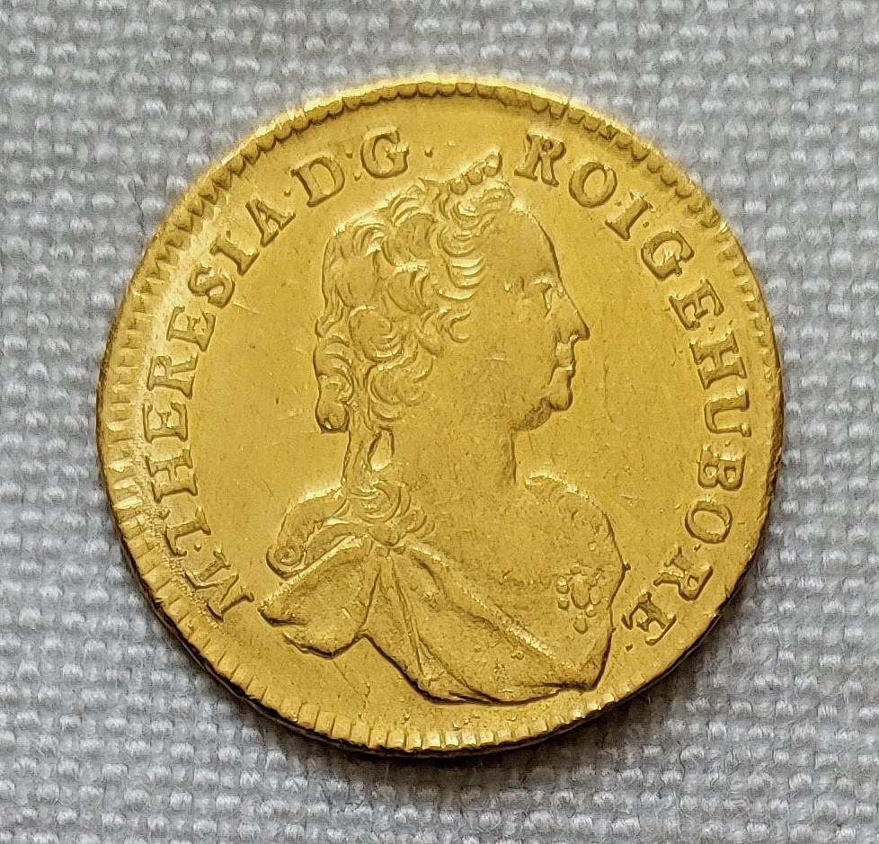 Zlatý dukát Mária Terézia, 1758, Sedmihradsko