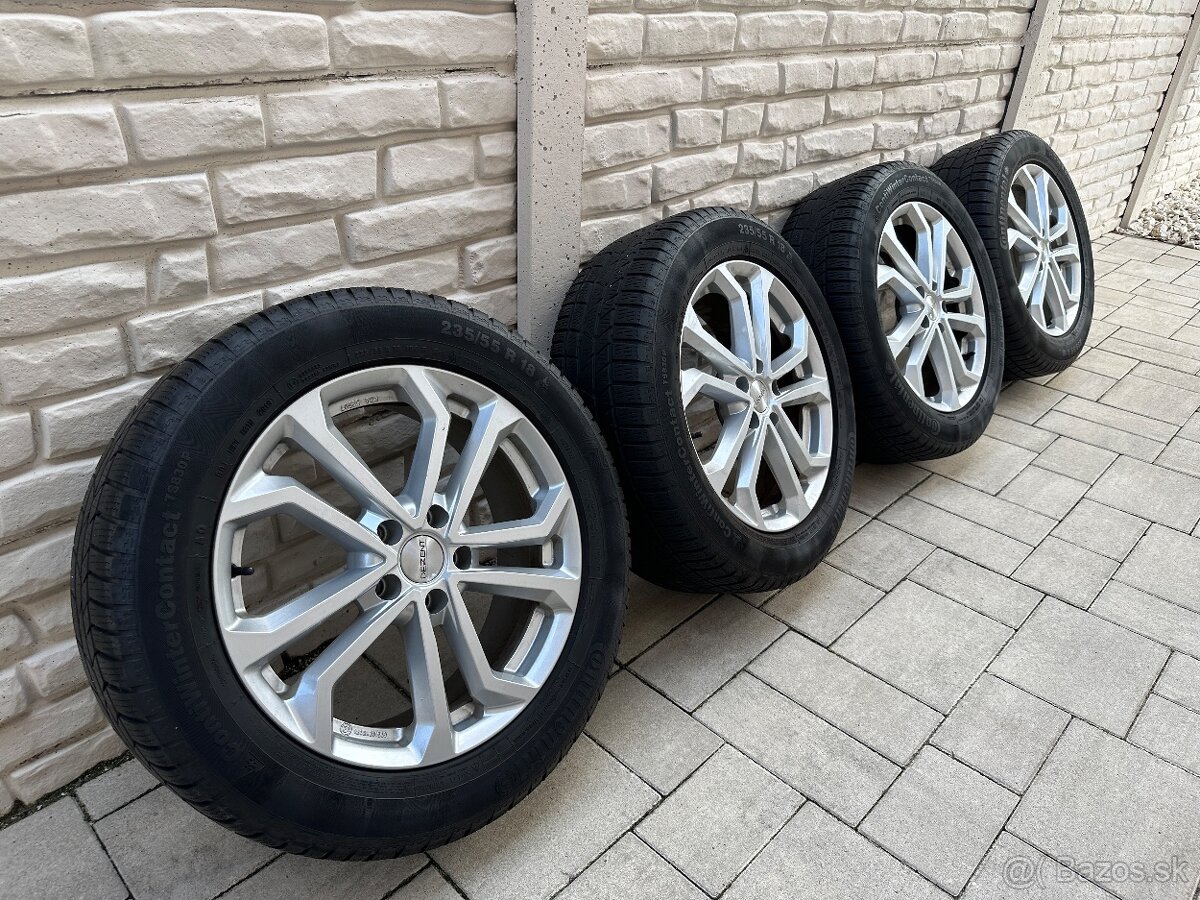 235/55 R18 zimne Continental Kodiaq, Tiguan, Tarraco