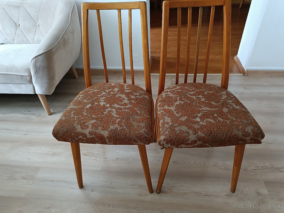 2x retro stoličky