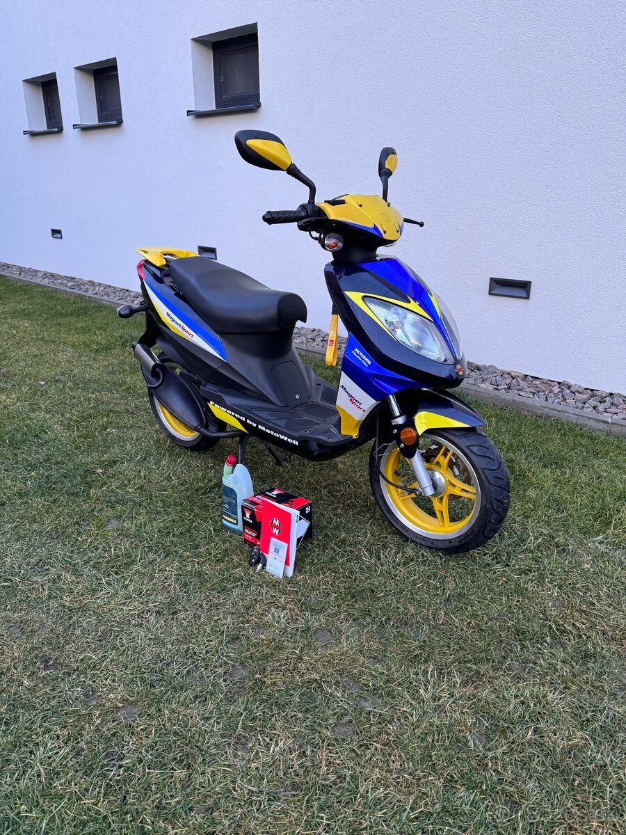 Skuter motowell magnet sport 50cc 2T