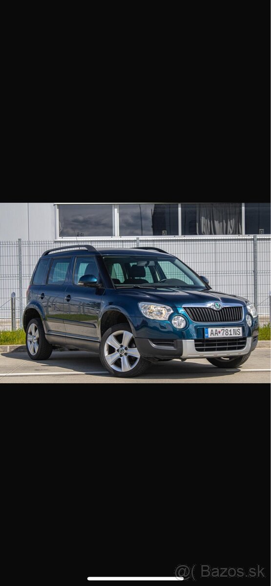 Predam skoda yeti 1.2 tsi 77kw 7 rychlostny automat DSG