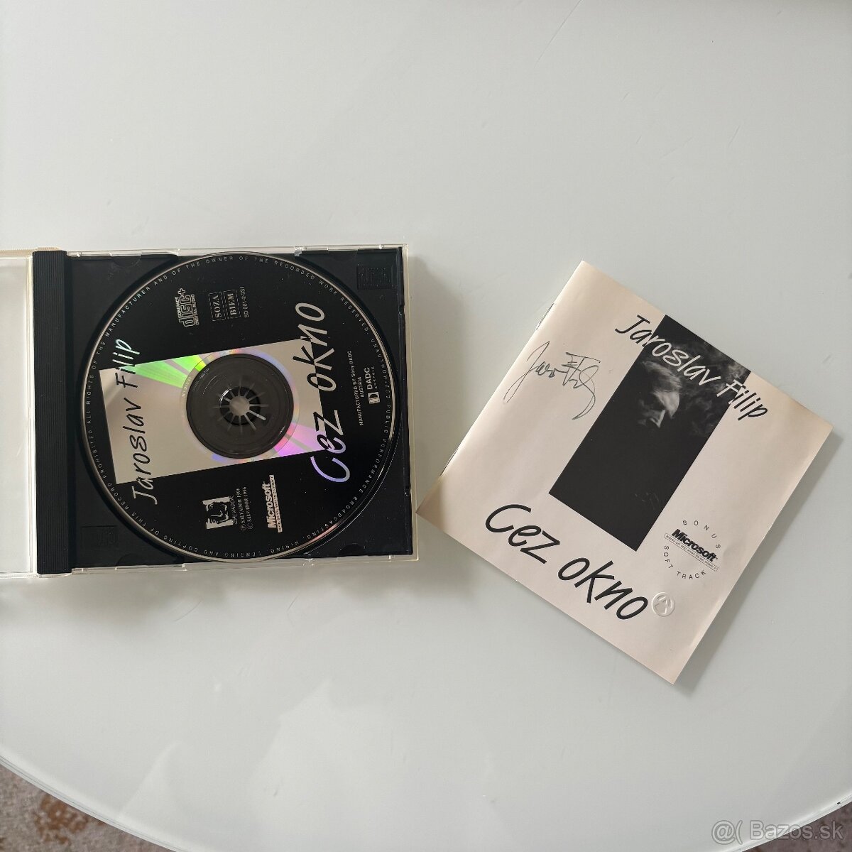Jaroslav Filip - Cez Okno (PODPÍSANÉ)